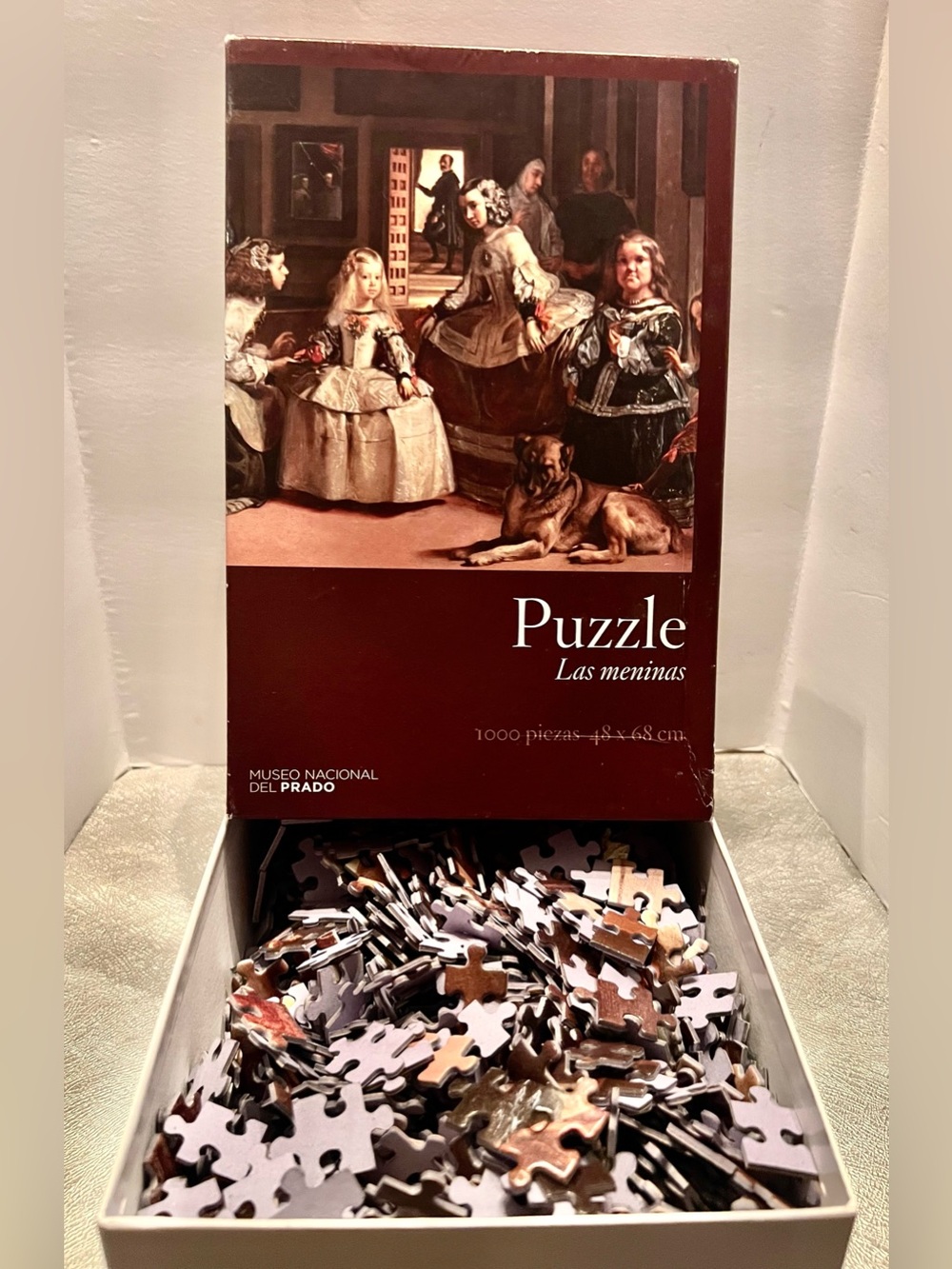 Diego Velazquez Las Meninas 1000 Piece Jigsaw Puzzle. EDUCA Interlocking.